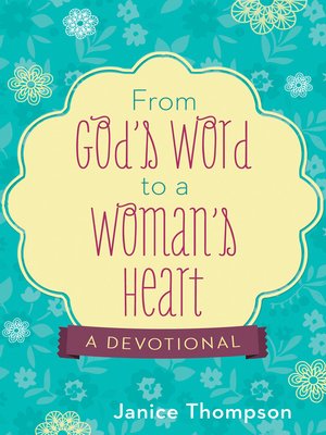 cover image of From God's Word to a Woman's Heart